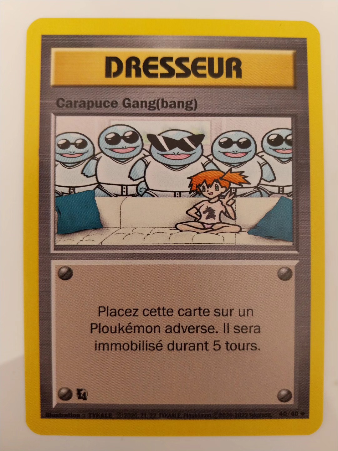 Image originale de la carte Carapuce Gang(bang)