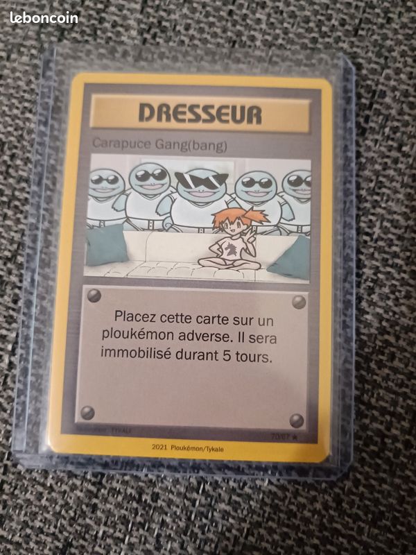 Image originale de la carte Carapuce Gang(bang)