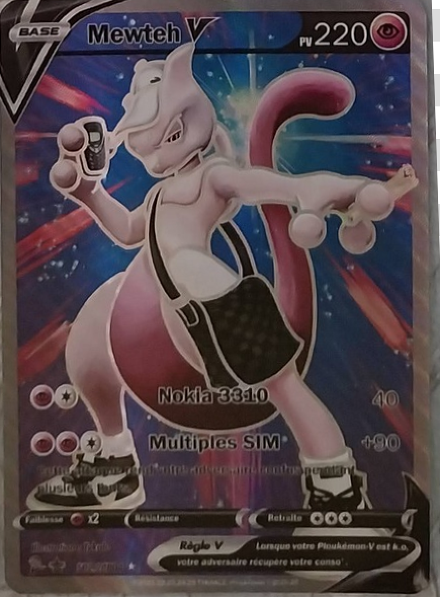Image originale de la carte Mewteh V