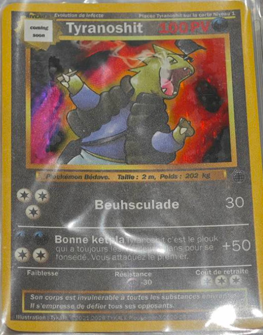 Image originale de la carte Tyranoshit