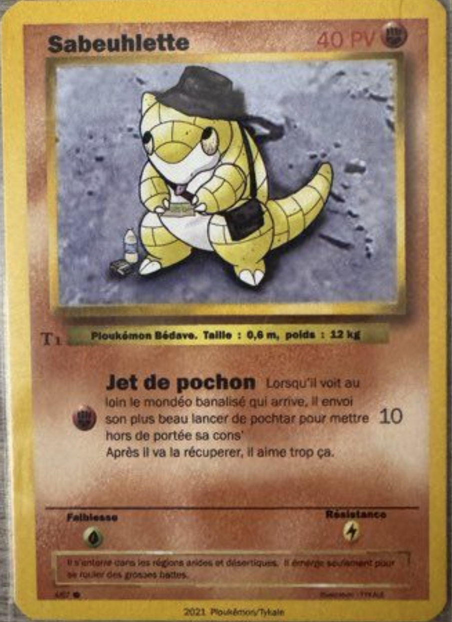 Image originale de la carte Sabeuhlette