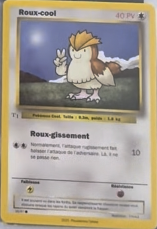 Image originale de la carte Roux-cool