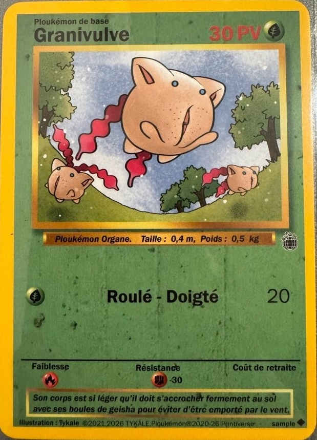 Image originale de la carte Granivulve