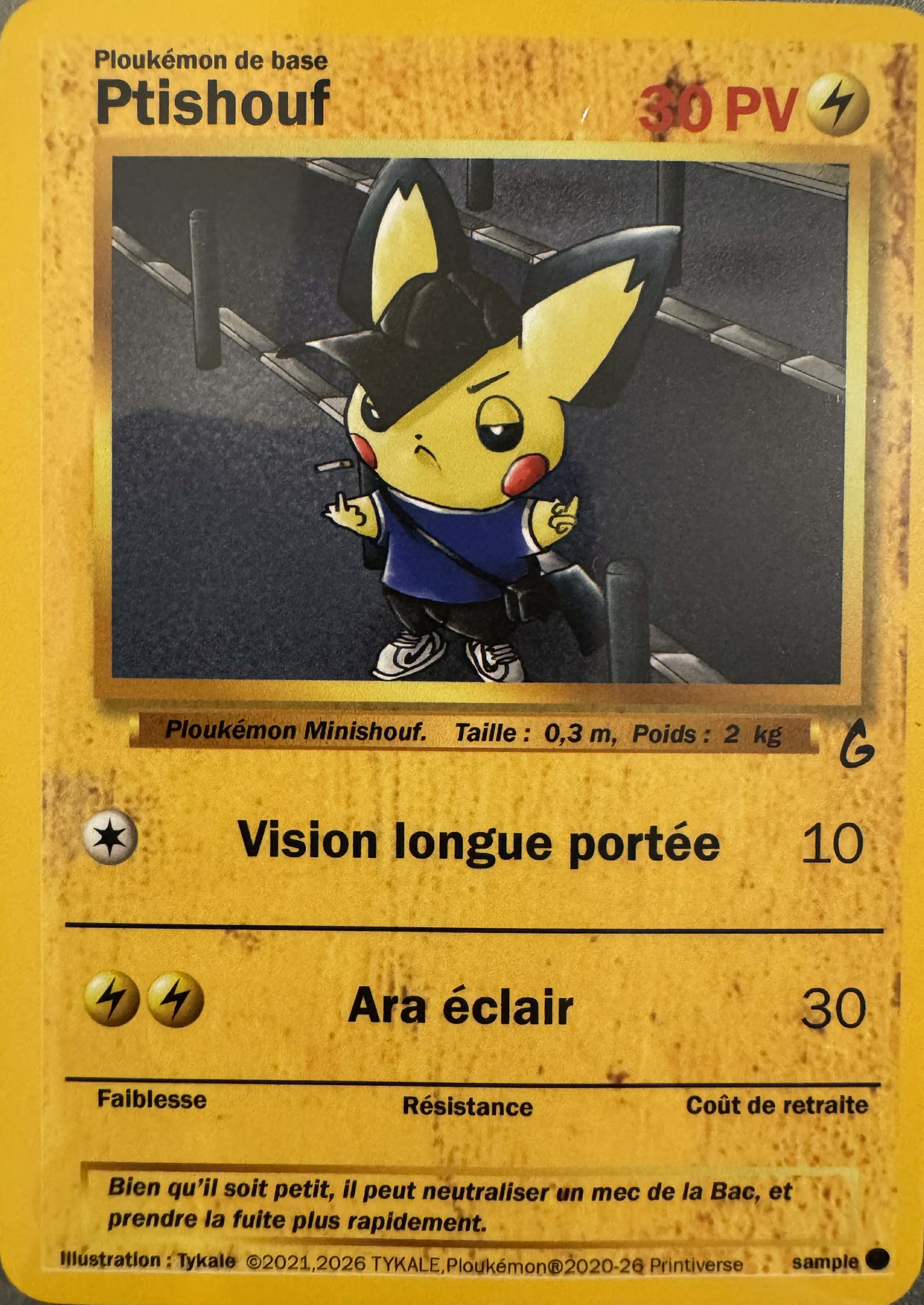 Image originale de la carte Ptishouf