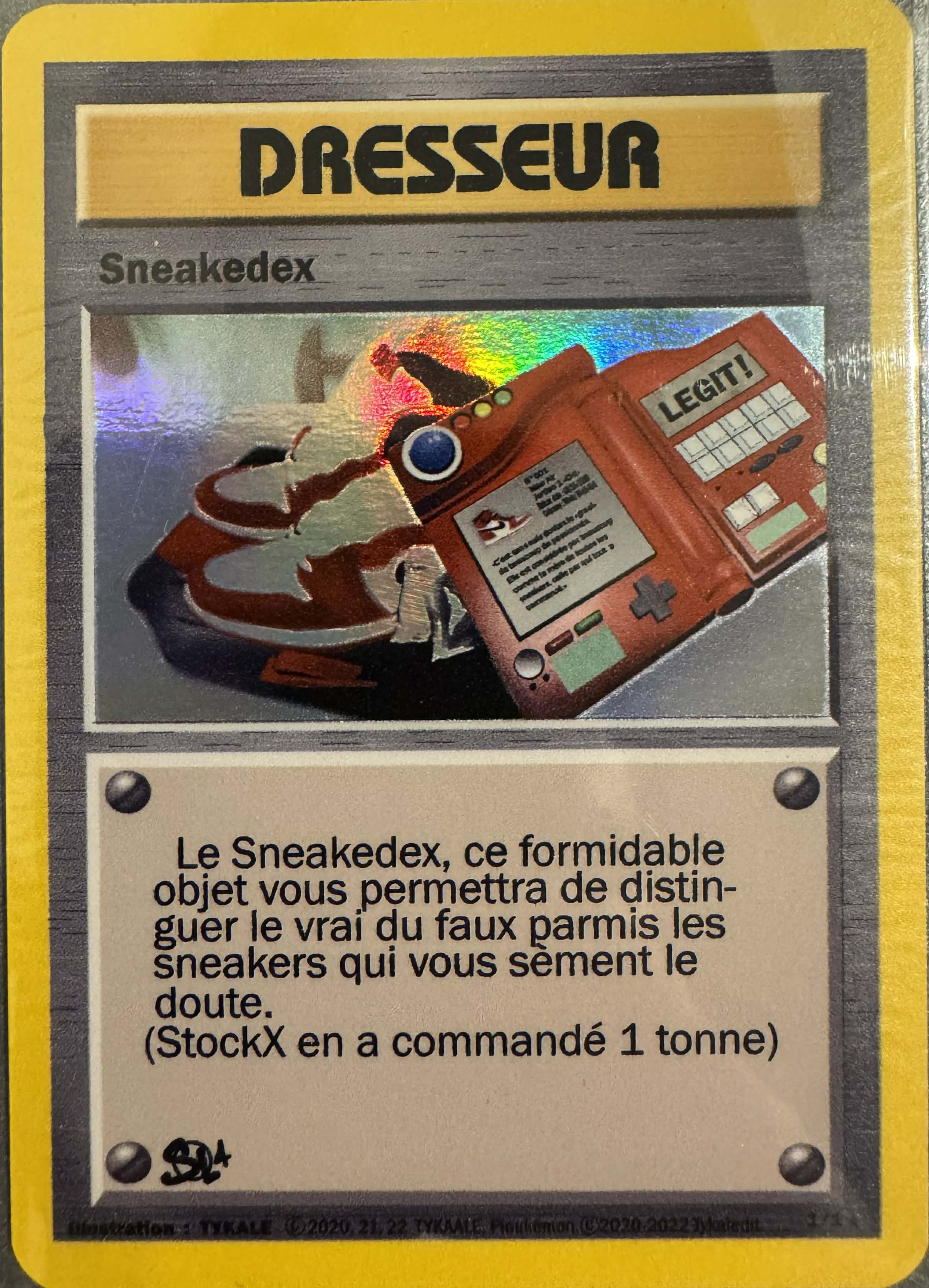 Image originale de la carte Sneakedex