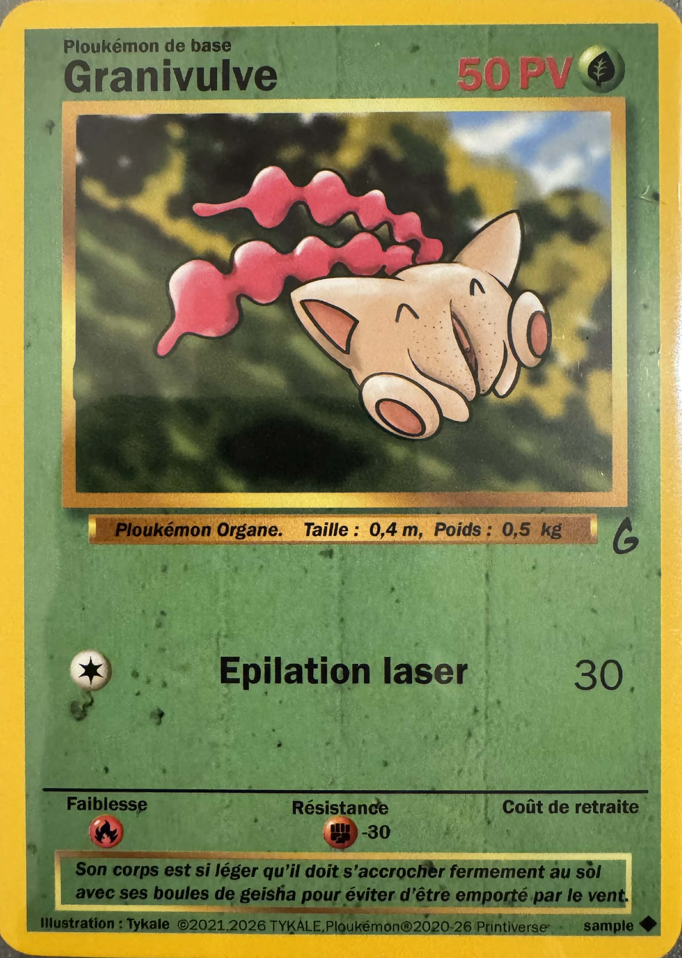 Image originale de la carte Granivulve