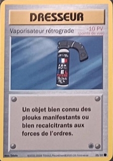 Image originale de la carte Vaporisateur rétrograde