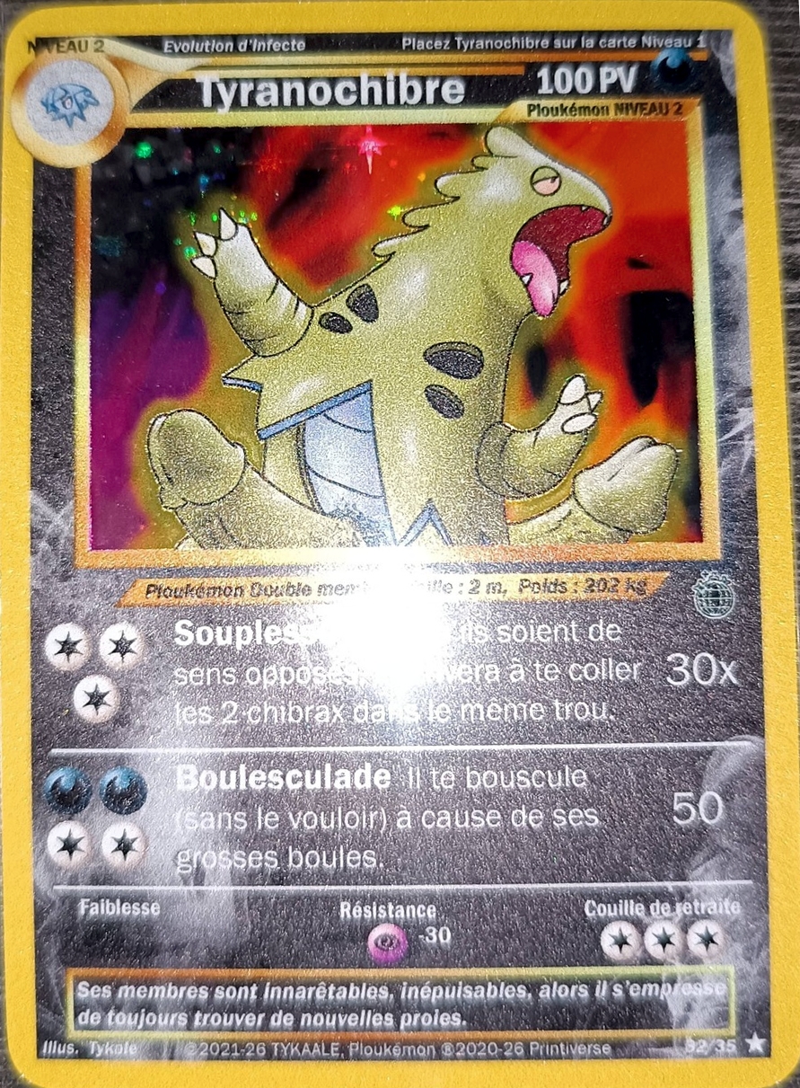 Image originale de la carte Tyranochibre