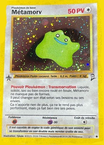 Carte Métamorv — série Set de base ED2 (SDB2)