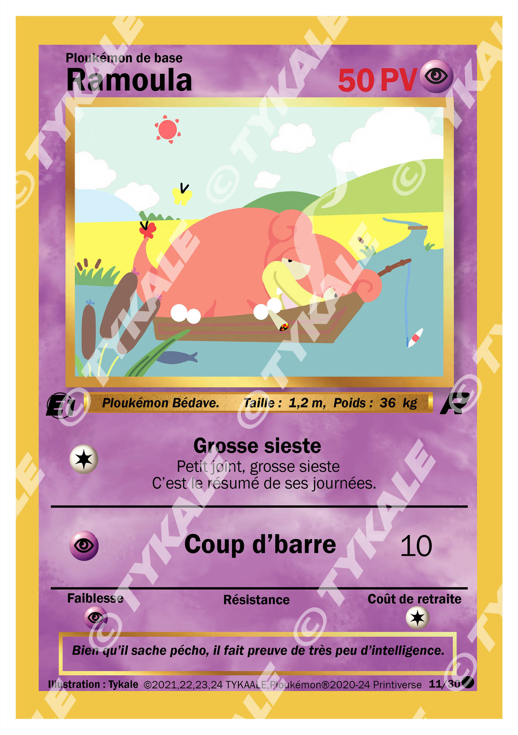 Carte Ramoula — série Team Raclette