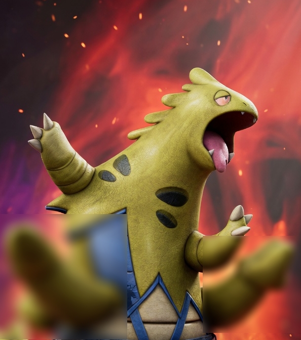 Image originale du Ploukémon Tyranochibre